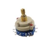 High Precision Continuous Rotary Switch 100ohm Multi Pole Rotary Switch