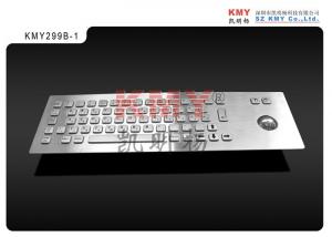 Best Anti Vandal Kiosk Mechanical Metal Keyboard Dustproof Front Mounting wholesale