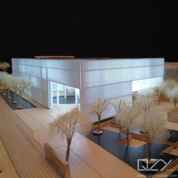 Cheap OEM Aluminum 3D Architecture Design Cube Modeling 1/200 for sale