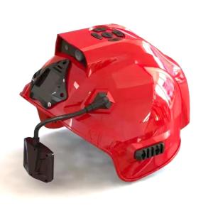 China 802.11b/g Protocol Firefighter Rescue Helmet Thermal Imaging Sensor With 64GB TF Card And Storage Capacity on sale