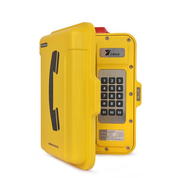 Cheap Dial Mode Full Keyboard Or Auto Dial Vandal Resistant Telephone With SIP Connectivity for sale