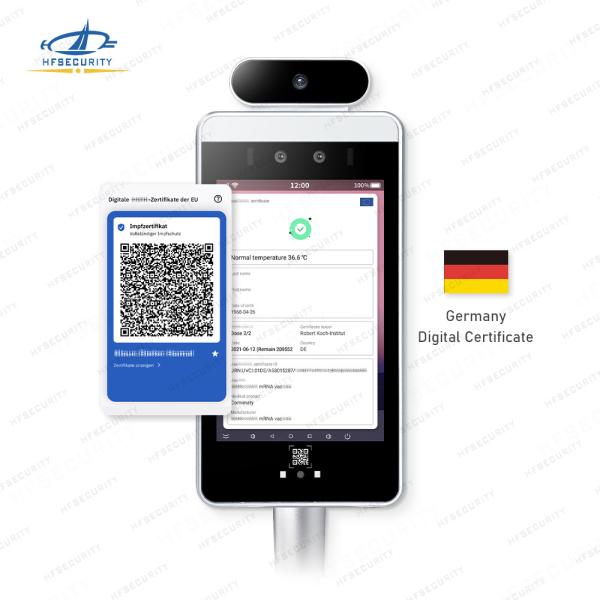 Cheap HFsecurity RA08T HFsecurity RA08T Face Health Code Device Bluetooth Android Face Recognition  Health Code Scan Device for sale