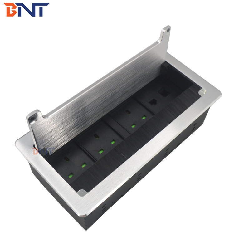 Customized model conference office power data supply table power socket box