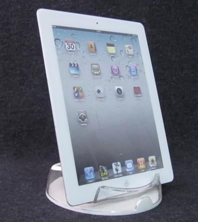 Cheap COMER Custom clear acrylic price tag with alarm security displaying systems and charging cables for sale