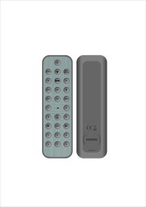 Innovative Design 2.4 G RF Remote Control , Rf Universal Remote Control Stable In Performance