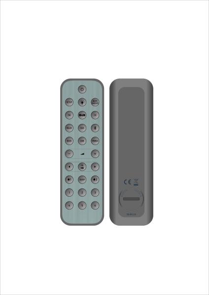 Cheap Innovative Design 2.4 G RF Remote Control , Rf Universal Remote Control Stable In Performance for sale