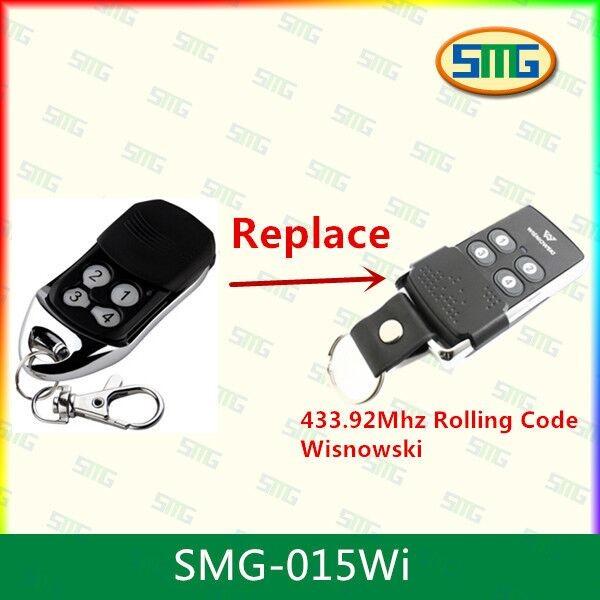 Cheap SMG-15W WISNOWSKI rolling code compatible remote controller for sale