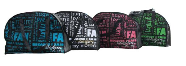 Cheap Black Binding Non Woven Carry Bag Silk Screen for sale