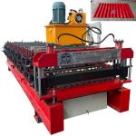 840 trapezoidal sheet and 836 corrugated double layer roll forming machine for