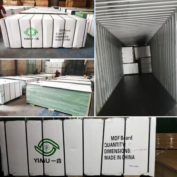 Lightweight Medium Density Fiberboard E0 E1 3mm MDF Board