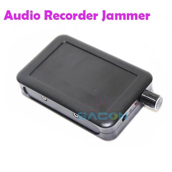 Cheap Plastic 85dB 2m 0.1A Audio Recorder Signal Jammer Voice Recorder Jammer for sale