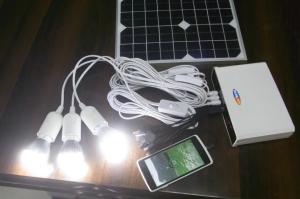 mINI solar power system 3W solar system with 2.4AH  lithium battery for solar home LED lighting ,