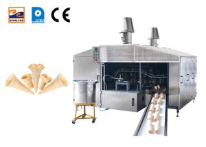 28 Baking Plates 0.75kw Ice Cream Waffle Cone Maker Ice Cream Cone Machine