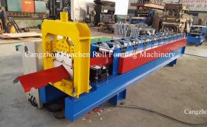Best Chain Drive Ridge Cap Roll Forming Machine with Computer Control System wholesale