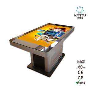 WIFI Android Floor Standing Kiosk , Digital Display Kiosk Multi Language Support