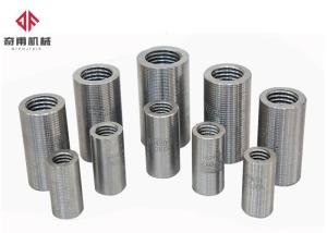 China 16/32mm Parallel Threaded Rebar Coupler Joint 540MPa Steel Bar For Bridge on sale