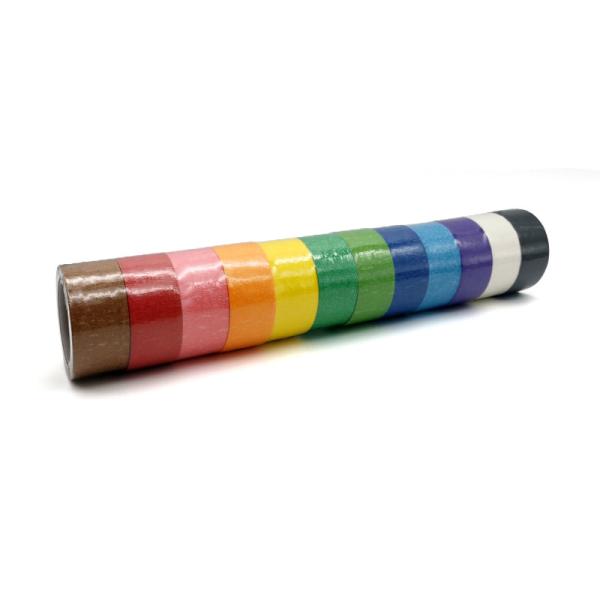 Cheap Multi Colored Tape Custom Size Peels Off Easily Masking Tape for sale