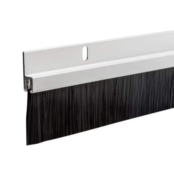 Cheap Customized PP Nylon Brush Strip With Installation Hole for sale