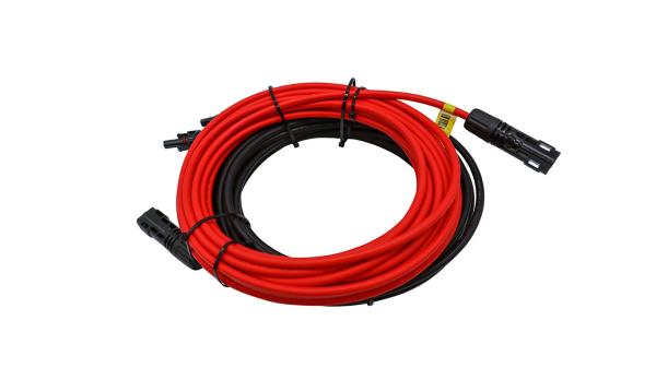 Cheap 6mm2 Gauge Solar Power Extension Cable 1500V For Solar Panel Installation for sale