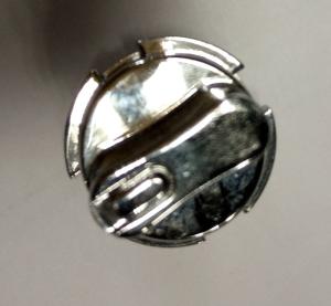 Customized Silver Anodizing Precision CNC Aluminum / Zinc Alloy Turned Twist Switch