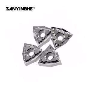China WNMG080404 CNC Carbide Inserts Aluminum Turning Inserts External Turning Carbide Tips on sale