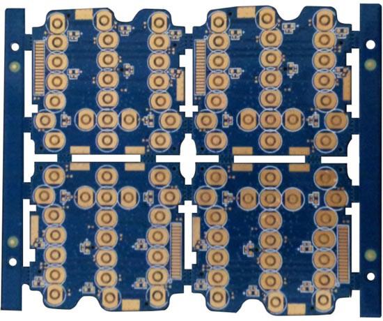 Cheap Fr4 Based Pcb Printed Circuit Board Keyboard Solermask Blue Android Mobile Phone for sale