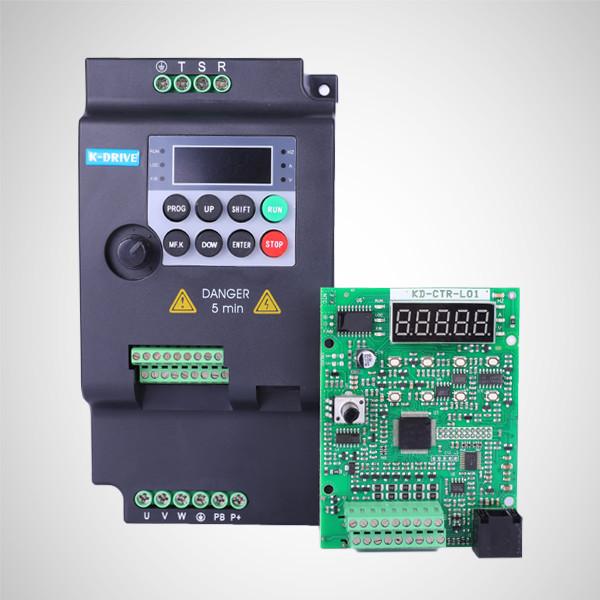 Cheap Grey Multipurpose 1 Phase Inverter , 2HP Single Phase Variable Frequency Drive for sale