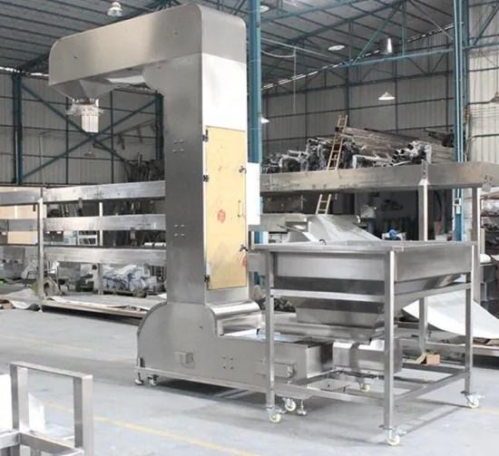 Cheap Z Type 6.5L Continuous Bucket Elevator Machine Vertical Lifter Chain Conveyor for sale