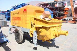 S Tube Valve Small Concrete Pump , Durable Self Loading Concrete Mixer