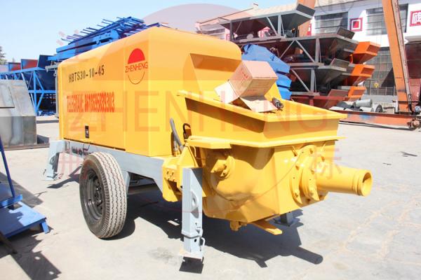 Cheap S Tube Valve Small Concrete Pump , Durable Self Loading Concrete Mixer for sale
