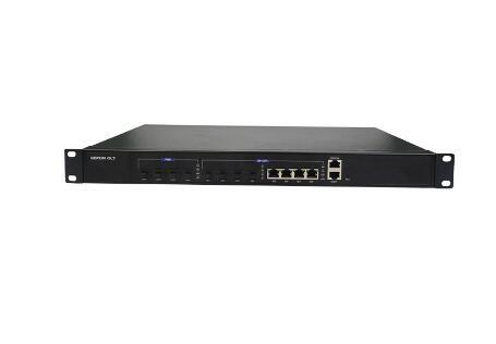 Cheap 10G 8 Port EPON GPON OLT Metal Casing With 1 CLI / SNMP / WEB CONSOLE Port for sale
