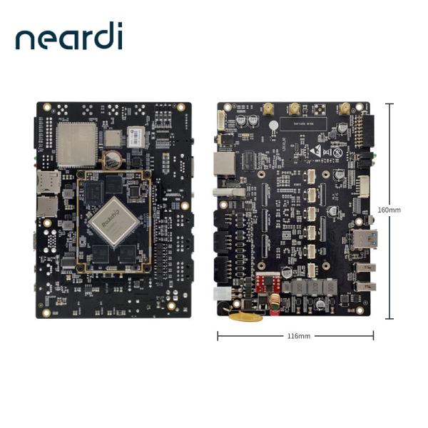 Cheap LKD3399PRO Embedded Single Boards Computer With Camera Interface 5*AHD Input Up To 1920*1080@30fps Per Channel for sale