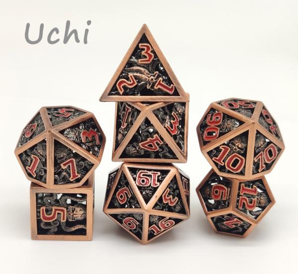Cheap Sturdy Nontoxic Resin Dice Set , Multipurpose Tiny Polyhedral Dice for sale