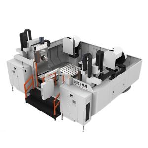 Cnc Customizable HMC1100-DS Horizontal Machining Center With Dual Spindle Capability
