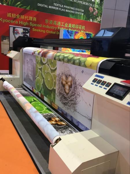Cheap Sublimation Flag Printing Machine , No Fade Large Format Textile Printer for sale