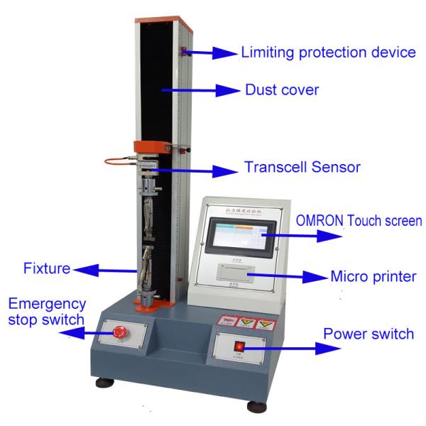 Cheap Automatic Tabletop Material LCD Electric Universal Tensile Testing Machine for sale