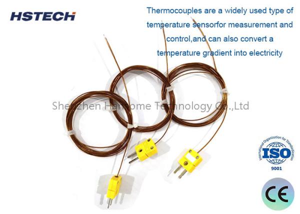 Cheap Thermocouple with Connector TD Plugs SR Type Ceramic Plastic for 0-1800°C Use Temperature for sale