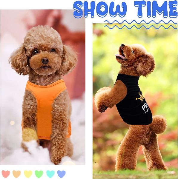 Cheap Pet Shirts for Small Dogs Cats,Soft and Breathable Dog Printed Clothes with Cute Patten,Dog Sweatshirt Outfit for sale