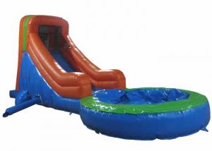 Best Single slide inflatable water slide small inflatable water slide with pool for kids wholesale