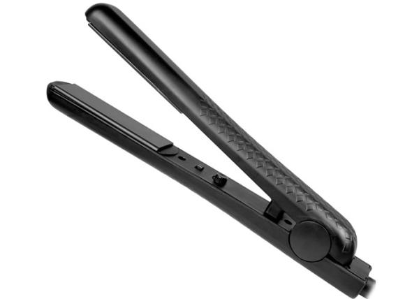 Cheap Black Ceramic Cast Edge Hair Straightener 3D Floating Titanium Plates for sale