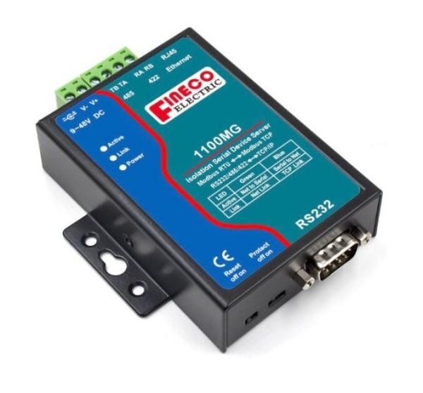 Cheap Analog and Digital Display Type MG1100 Modbus RTU Gateway TCP IP to RS485 Converter for sale