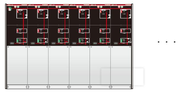 Cheap High Flexibility Automatic Switchgear , Substation Switchgear Compact Structure for sale