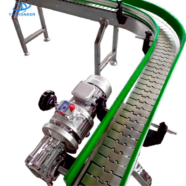 Cheap High Precision Bottle Conveyor Systems With 20m/Min Speed And Adjustable Table Height For Reliable Bottle Handling for sale