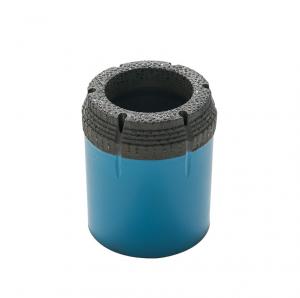 China Improved Hole Straightness Surface Set Diamond Core Bits Compatible With Various Drilling Rigs on sale