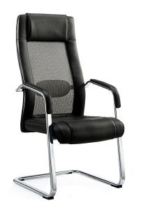 High End Office Visitor Chairs , Office Side Chairs With Arms Puncture Proof