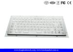 86 Flush Keys compact metal computer keyboard 12 Function Keys