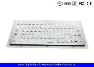86 Flush Keys compact metal computer keyboard 12 Function Keys