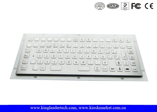 Cheap 86 Flush Keys compact metal computer keyboard 12 Function Keys for sale