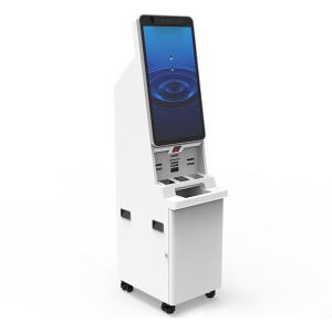 China Coin Retail Ticketing Self Kiosk Banknote Self Vend Ticket Kiosks on sale