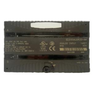 Ic200alg620  Rtd Analog Input Module In Plc Ge Fanuc Versamax